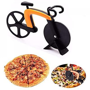 G.a HOMEFAVOR Pizza Cutter Pizza Slicer Wheel Cute Design With Kickstand now 50.0% off 