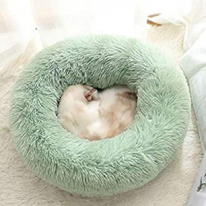 020 Fluffy Luxe Pet Bed for Dogs & Cats now 70.0% off , Anti-Slip, Waterproof Base, Machine Washab..