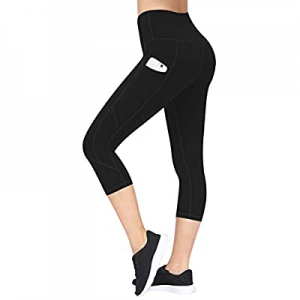 TQD High Waist Yoga Pants with Pockets now 40.0% off , Yoga Pants Tummy Control Workout Leggings, ..