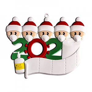 JAHUL 2020 Quarantine Personalized Ornaments now 60.0% off , Family Customized Christmas Decoratin..