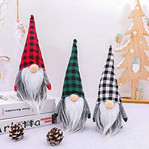 30.0% off Gnomes Christmas Decoration Handmade Santa Scandinavian Gnome Tomte Plush Doll Home Tabl..