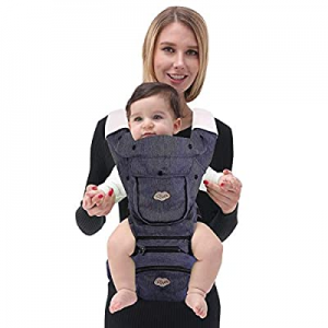 One Day Only！ISEE Ergonomic Baby Carrier with Hip seat now 35.0% off , Baby Hip Carriers with Lumb..