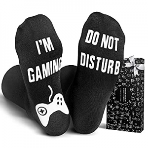 Novelty Cotton Socks now 50.0% off , Stocking Stuffers On Christmas, Do Not Disturb Gaming Socks F..