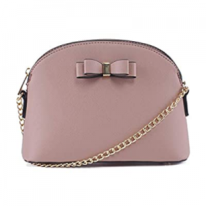 20.0% off EMPERIA Ava/Eva Small Cute Saffiano Vegan Faux Leather Dome Crossbody Bags Shoulder Bag ..