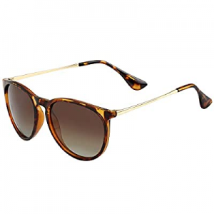 Round Polarized Sunglasses for Women Men Vintage Retro Designer Style Sun Glasses now 40.0% off 