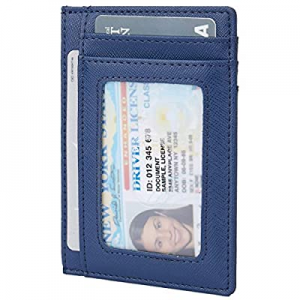 Small RFID Blocking Minimalist Credit Card Holder Pocket Wallets for Men Women now 35.0% off 