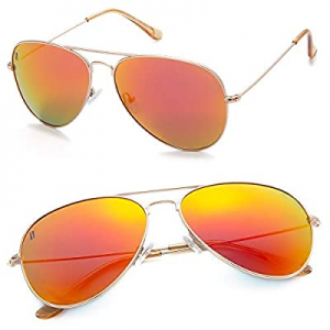 55.0% off EPHIU Polarized Aviator Sunglasses for Men Women Lightweight Metal Frame Unisex Sun Glas..
