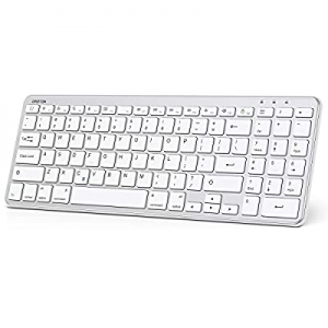 OMOTON iPad Keyboard with Numeric Keypad, Ultra Slim Wireless Bluetooth Keyboard for iPad Air 10.9/1