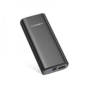 Aibocn 10000mAh Power Bank, USB C Portable Charger External Battery Pack Compatible with iPhone, Sam