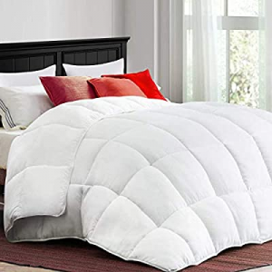 COONP All Season Cal King Comforter Soft Quilted Duvet Insert with Corner Tabs now 50.0% off , Fil..