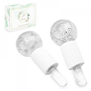 PaveTW Facial Ice Globe Rollers – Cool Globes for Facial Treatment – Massage Globes for Redness Soot