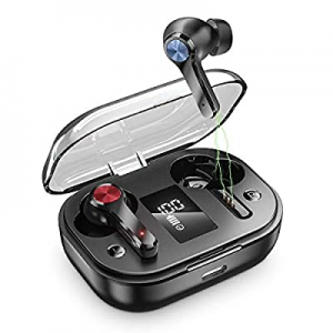 True Wireless Earbuds, ZOVO Z8 Bluetooth 5.0 Earbuds with 4 Mics CVC Noise Reduction, in-Ear TWS Hea