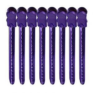 Hair Duckbill Clips for Women, 12 Pcs Professional Rustproof Metal Hair Styling Clips Hair Clip Set,