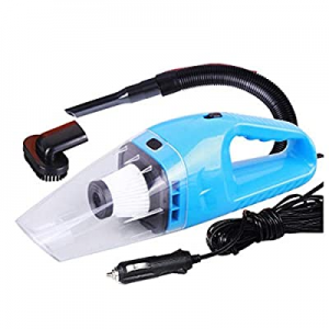 One Day Only！NOOX Portable Handheld High Power Car Vacuum Cleaner 120W 4000pa with Cigarette Plug ..