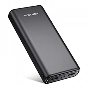 Portable Charger, Aibocn 20,000mAh Great Capacity Portable Power Bank for Phone Tablet Game Controll