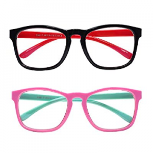 Kids Blue Light Blocking Glasses Computer TV Phone Video Gaming Glasses for Boys Girls Anti Eyestrai