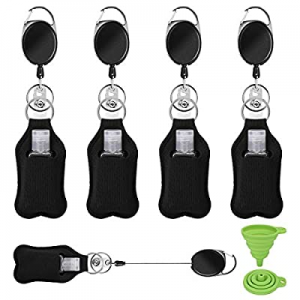 DARUNAXY Empty Travel Bottle with Stretchable Lanyard travel bottle - Multi-function Bottles for Soa