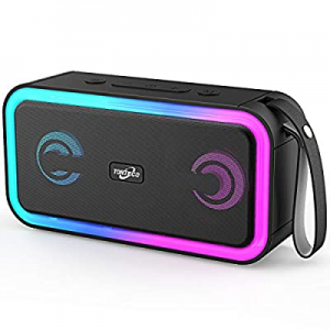 Bluetooth Speaker,Torteco F60, IPX7 Waterproof Bluetooth Speaker with Loud Stereo Sound,15 Hours Pla