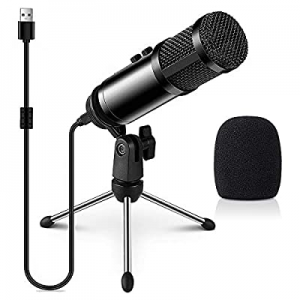 One Day Only！Multipurpose Condenser Microphones now 15.0% off ,USB Gaming Microphone,Compatible wi..