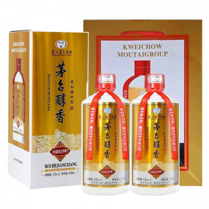 立减CNY￥1500,茅台集团茅台醇香53度 500ml 酱香型白酒 封藏级1997 2瓶送礼套装（送原厂礼品袋）