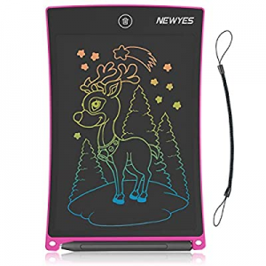 NEWYES Drawing Board , 8.5-Inch LCD Writing Tablet Colorful Screen Doodle Pad Scribble Board for Kid