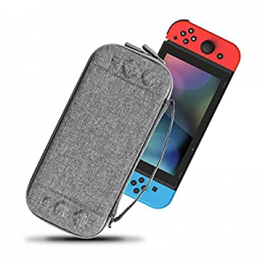 Carry Case for Nintendo Switch,Hard Shell with 10 Game Cartridges,Travel Carry Case Pouch for Ninten