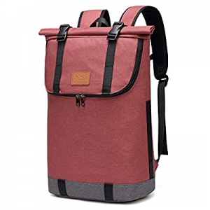 30L Roll-top Hiking Backpack, Travel Packable Laptop Daypack Camera Daypack School Bag for Running, 