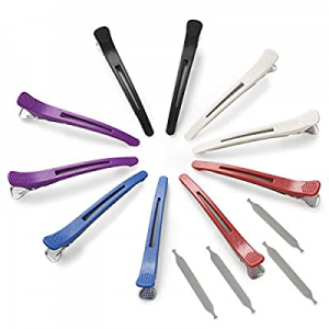 SUTINE Hair Clips set,12 Pcs No Trace Hair Clips for Women ,Hair Clips for Styling Sectioning for Sa