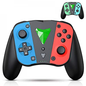 Wireless Controller for N-Switch/Switch Lite, RegeMoudal Switch Pro Controller with DIY Color Wake U