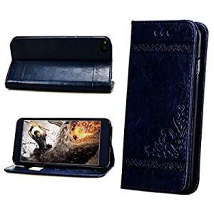 VIGOROSO Luxury Embossed Floral PU Leather Magnetic Wallet Phone Case Phone Cover 5 6 6S 7 Plus