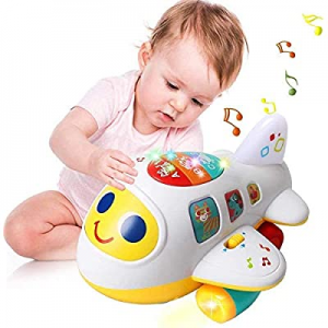 55.0% off sunwuking Airplane Toy for Kids - First Plane with Light & Music Toy Airplane Baby Sing ..