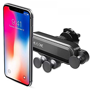 Car Phone Holder Mount, Phone Holder for Car,Air Vent Car Phone Holder with Hook and Base Hands,Clam