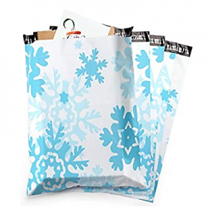 Poly Mailers now 70.0% off , Mailing Envelopes, Peel & Seal, 10x13 inch, 30-Pack, Snowflake Shippi..