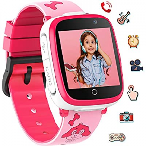 Kids Smart Watch for Girls Boys, 1.54”Touch Screen Smart Watch for Kids with Call SOS 2 Camera Games