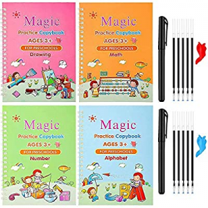 Magic Practice Copybook for Kids now 50.0% off , Handwriting Practice Books for Kids, Reusable Pra..