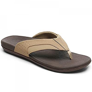UTENAG Mens Arch Support Flip Flops Orthotic Thong Sandals now 40.0% off 