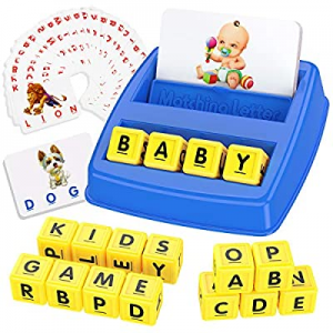 One Day Only！40.0% off Tesoky Matching Letter Game for Kids - Educational Toys for 3-8 Year Old Bo..