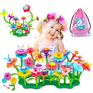 VERTOY Gifts for 3 4 5 6 Year Old Girls now 40.0% off , Flower Garden Building Toys Set for Toddle..