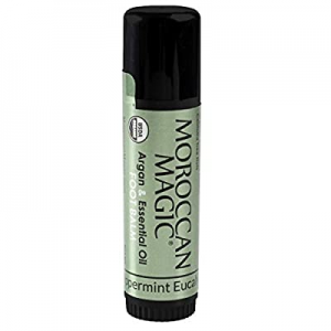 Moroccan Magic Organic Peppermint Eucalyptus Ft Balm | Made with Natural Cold Pressed Argan and Esse