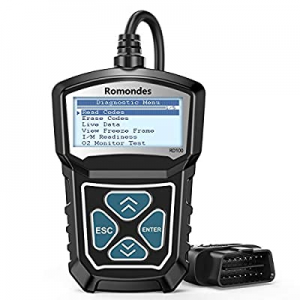 One Day Only！Romondes RD100 OBD2 Scanner Full OBDII 10 Modes now 25.0% off , Code Reader for Check..