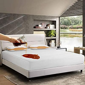 One Day Only！Warm Harbor 100% Waterproof Mattress Protector  now 30.0% off , Breathable Noiseless ..