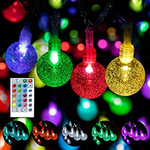 WENFENG 80FT 125 Led Color Changing String Lights for Bedroom now 70.0% off ,with Remote Control T..