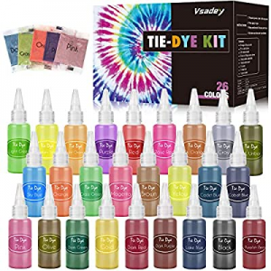Tie Dye Kit 26 Colors now 30.0% off , VSADEY Fabric Dye Party Kit Tie Dye Set Party Supplies with ..