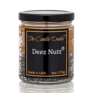 25.0% off Deez Nutz- Funny- Banana Nut Bread- Hazelnut Vanilla- Scented Candle- Double Pour- 6 Oun..