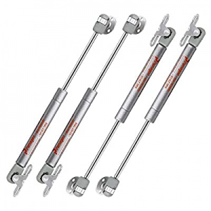 10" 200N/45LB Colorful Gas Spring Sliver Gas Struts with Screws and Accessories now 55.0% off , 4 ..