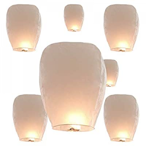 Sky Lanterns now 50.0% off , Wishing Lanterns Biodegradable Paper Chinese Lanterns for Party, Birt..
