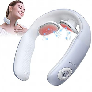 One Day Only！Neck Massager now 65.0% off ,ANLAN Electric Intelligent Neck Massager with Heat,5 Mod..