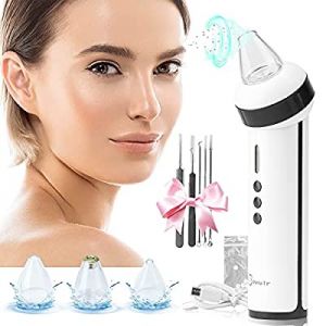 Blackhead Remover, Blackhead Remover Vacuum, 2021 Upgraded Pore Vacuum Cleaner with 6 Suction Levels