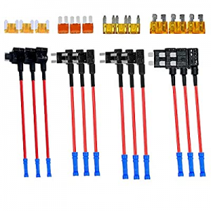 30.0% off 4 Types 12V Add-a-Circuit Adapter & Fuse Kit - Muhize Fuse Tap Fuse Holder with MICRO2 M..