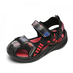 KUBUA Boys Girls Toddler Sandals Close Toe Outdoor Sport Summer Shoes for Kids now 58.0% off 